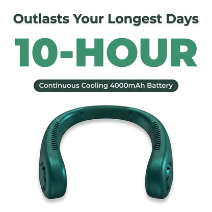 SmartCool™ - Portable USB Rechargeable Hands-Free Neck Fan
