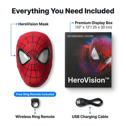HeroVision™ - Spider-Man mask with expressive moving eyes