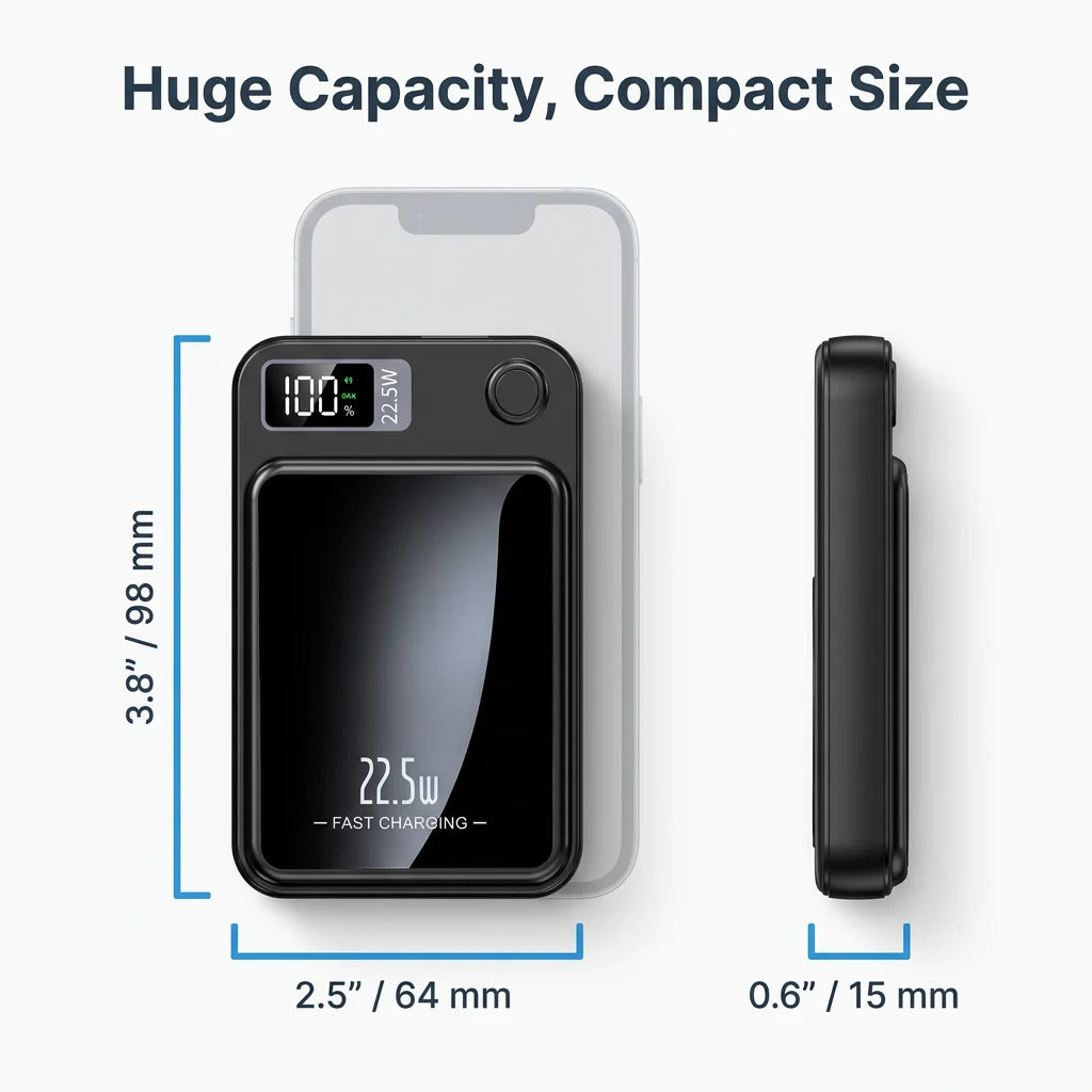 MaxPower™ - 20,000 mAh portable charger with 22.5W fast charging