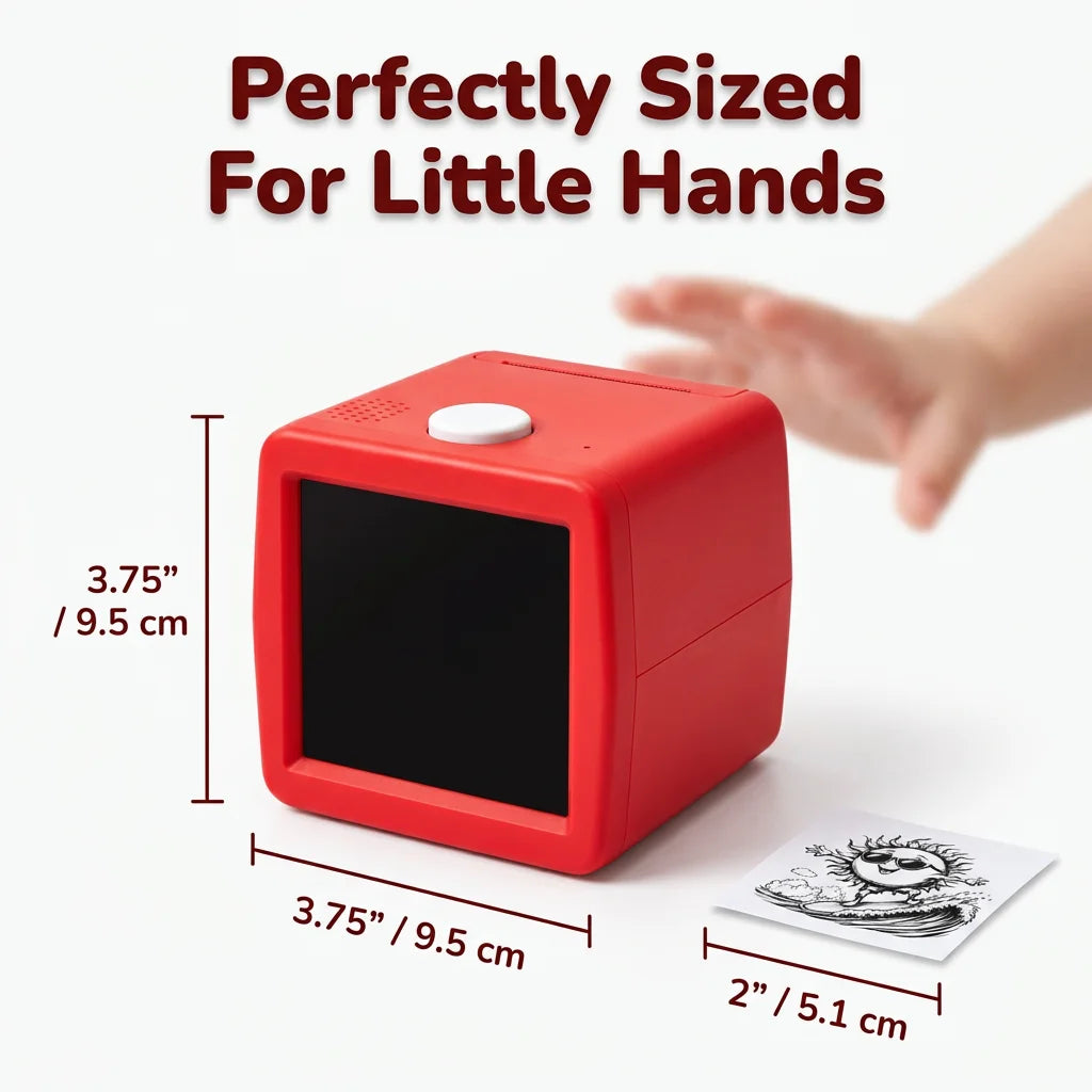 MiniPrint™ - Prenosná tlačiareň nálepiek pre deti