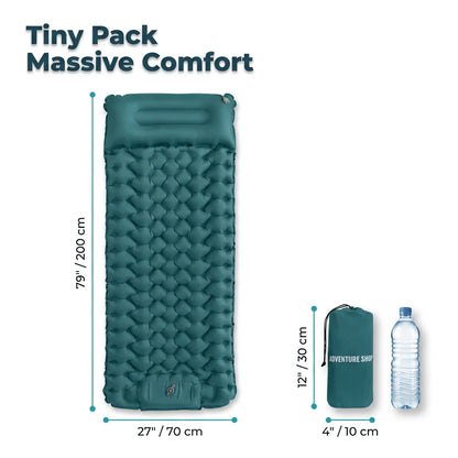 FlexBed™ - Ultralight and compact sleeping mat for every adventure