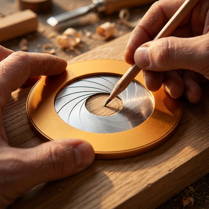 CircleLock™ - Bendable Compass and Round Ruler for Precise Circles
