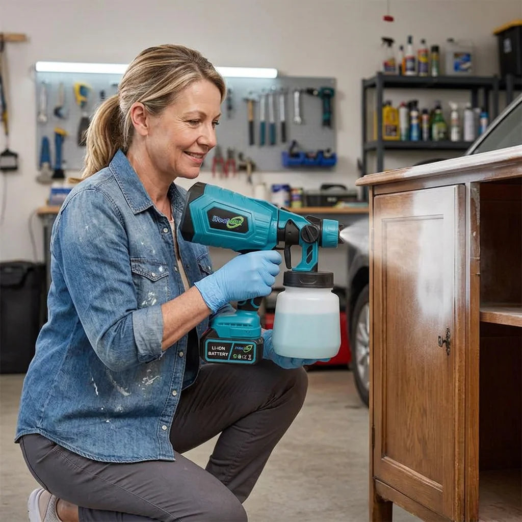 PowerPaint™ - Cordless high-pressure paint sprayer for professional finishes