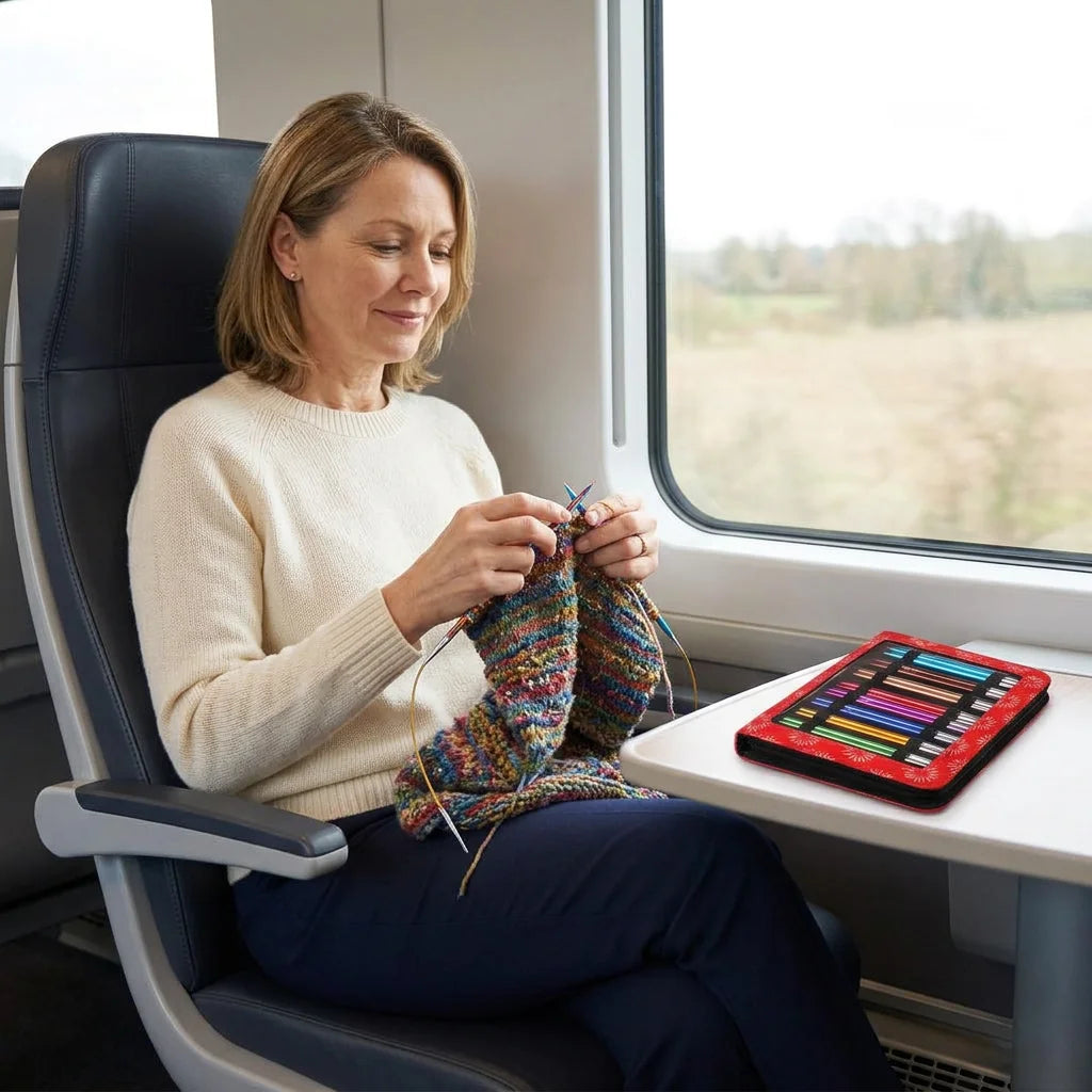 MaxStitch™ – zestaw wymiennych drutów okrągłych do różnorodnych projektów dziewiarskich