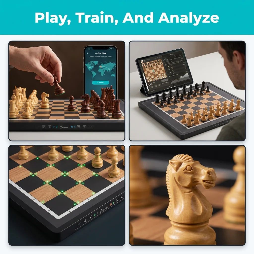 RoboChess™ - Intelligent automated board for seamless online play