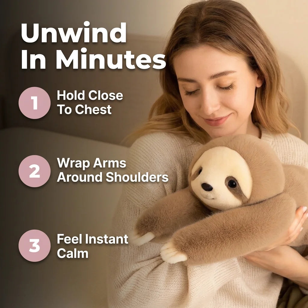CalmHug™ - Weighted plush companion for stress relief and relaxation