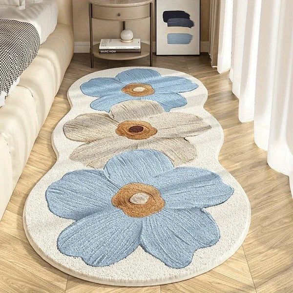 FloralRug - Elegant Floral Rug for Instant Room Upgrades