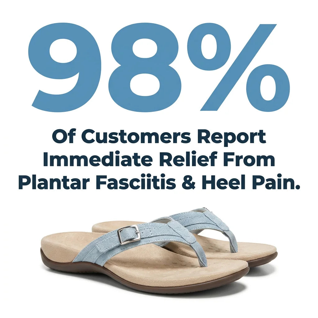 Orthopedic Arch Support Sandals - Stylish Stability for All-Day Wear