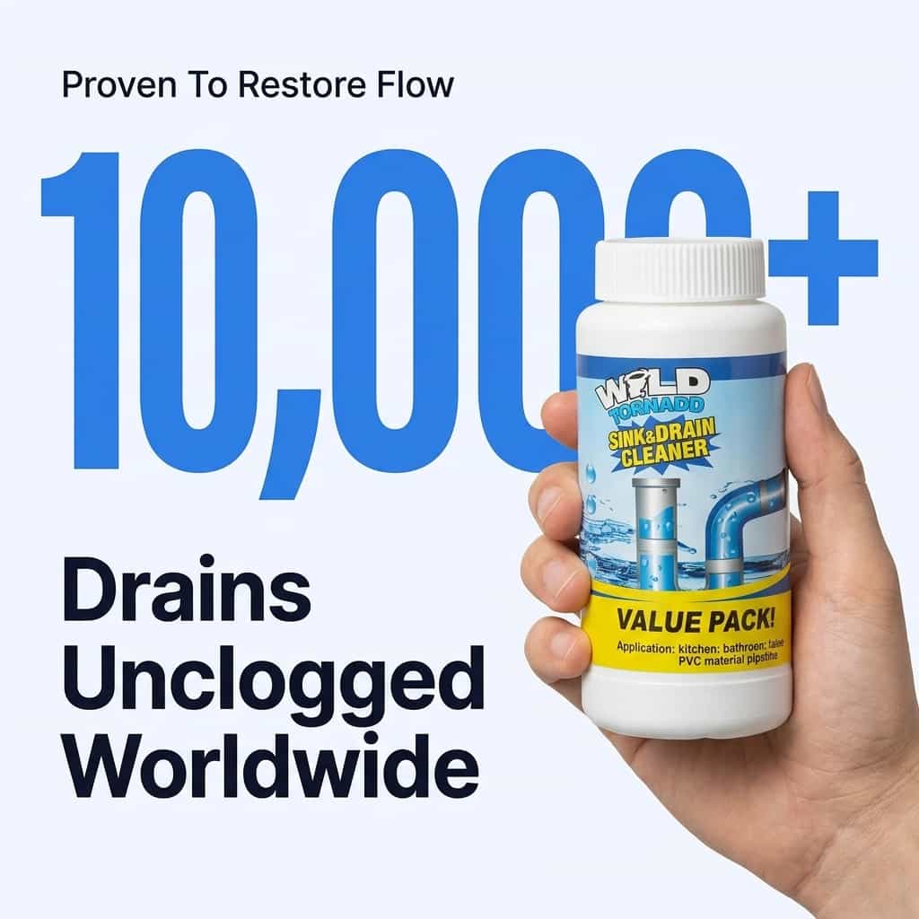 ClearFlow™ - Fast-Acting Drain Cleaner