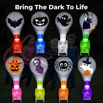FingerGlow™ - 8 Vivid LED Neon Pattern Finger Lights for Parties
