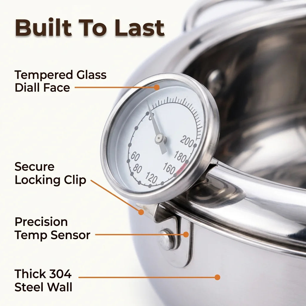SmartFry™ - Precision temperature control for crispy restaurant-quality results