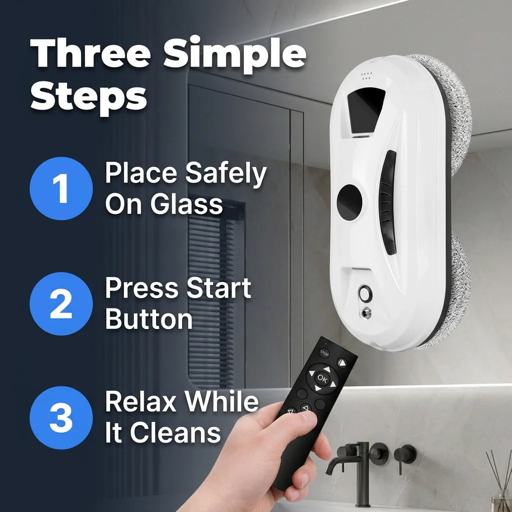 SparkleBot – Intelligent window cleaning robot