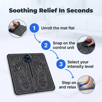 FootPulse™ - EMS Foot Massage Cushion for Targeted Relief
