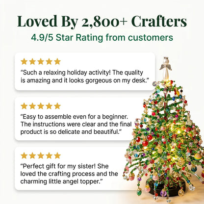 FestiveGlow™ - Complete All-in-One Holiday Tree Crafting Kit