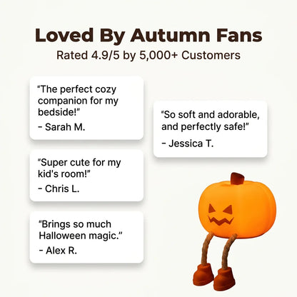 SpookGlow™ - Rechargeable Halloween bedside lamp with adjustable brightness