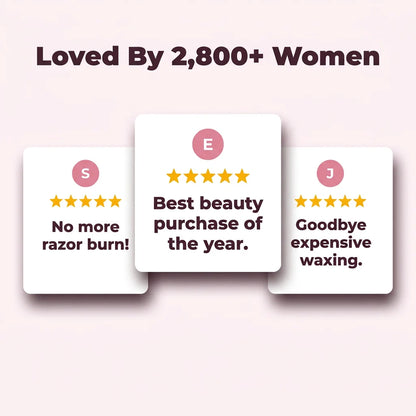 SafeClear™ - Painless and irritation free hair removal for silky smooth skin