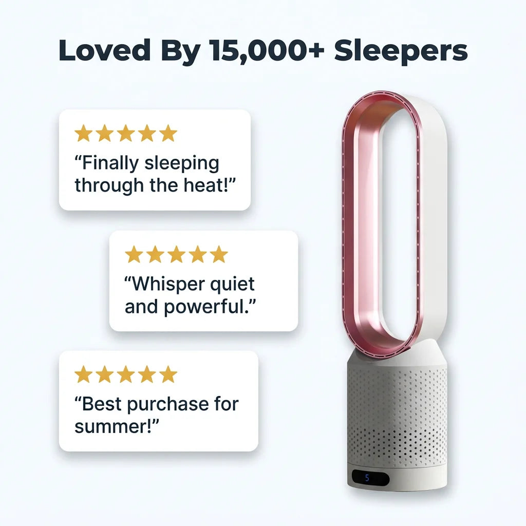 AirCool™ - Efficiently removes dust and pollen for fresher indoor air
