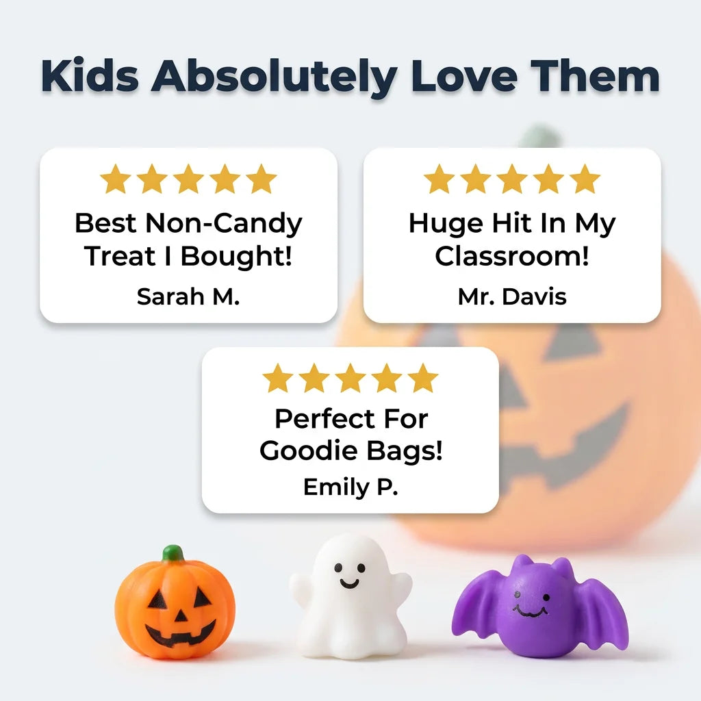 SpookySquish™ - 30 Piece Halloween Party Favor Set