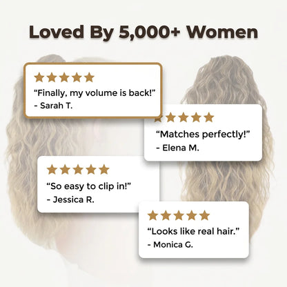 EasyPony™ - 18 Inch Curly Wavy Volumizing Extension