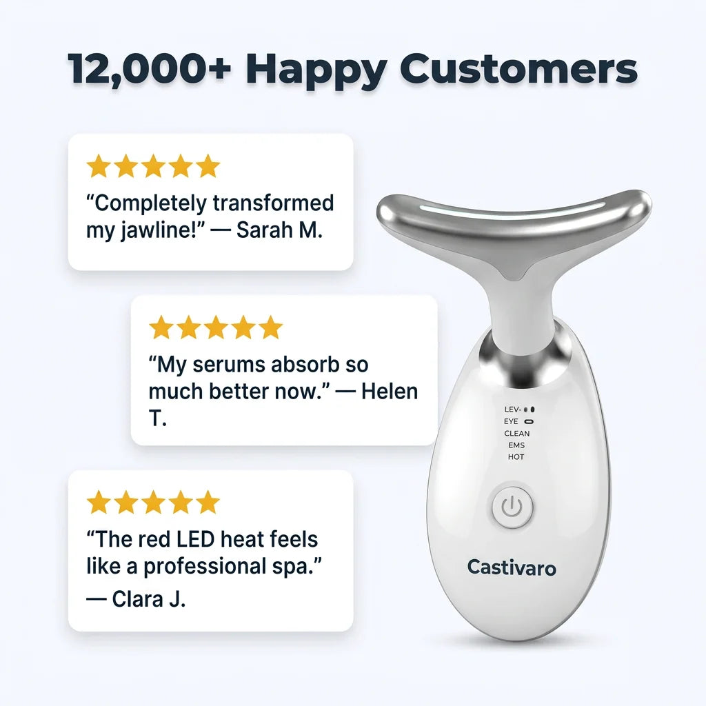 GlowMax™ - 7-Color LED Light Therapy & Facial Massage