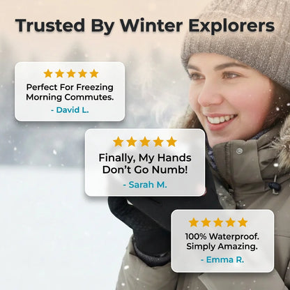 ThermoFlex™ - Thermal Waterproof Touchscreen Gloves