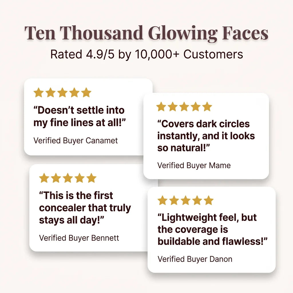 SoftPuff™ - Smoothing 2 in 1 Eye Concealer and Foundation