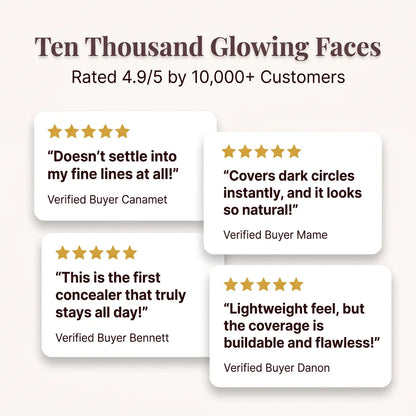 SoftPuff™ - Smoothing 2 in 1 Eye Concealer and Foundation