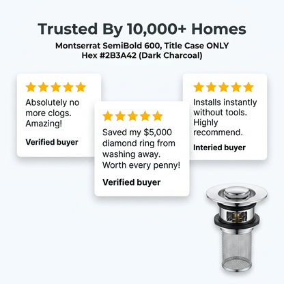 ClearSink™ - Prevent Clogs & Protect Valuables