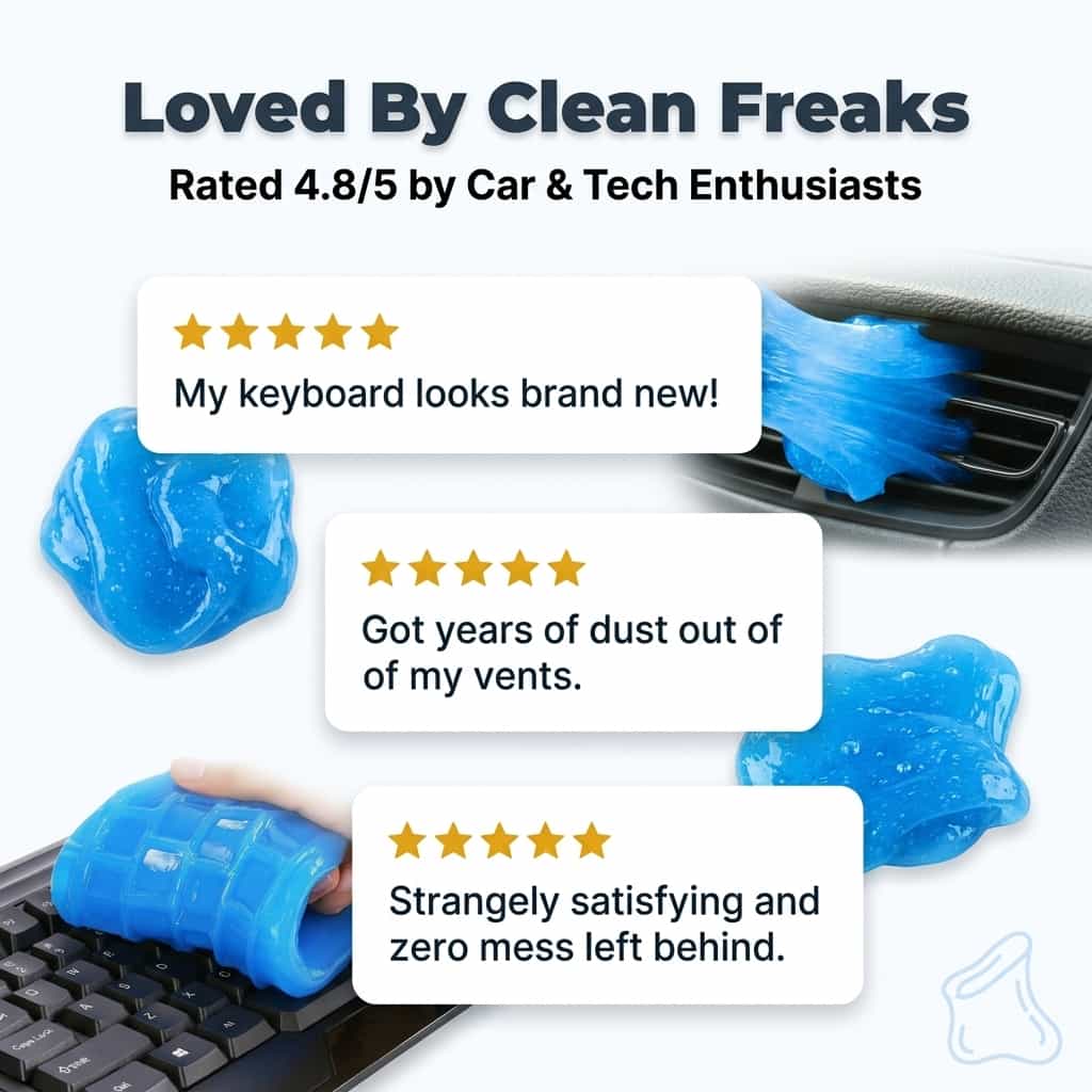 SlimeSweep™ - Gel cleaning Profondo per Fessure Difficili da Raggiungere