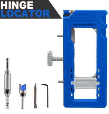 HingeGuide™ - Adjustable hinge routing template for perfect door installation