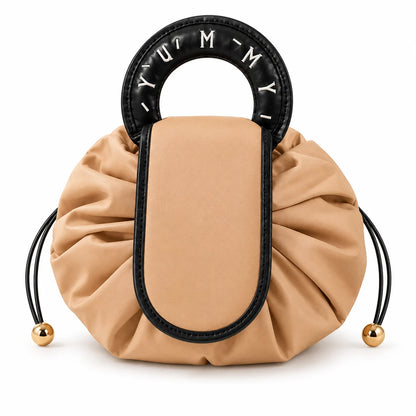 FlexBag™ - Instant-access drawstring makeup organizer