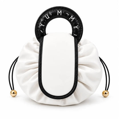 FlexBag™ - Instant-access drawstring makeup organizer