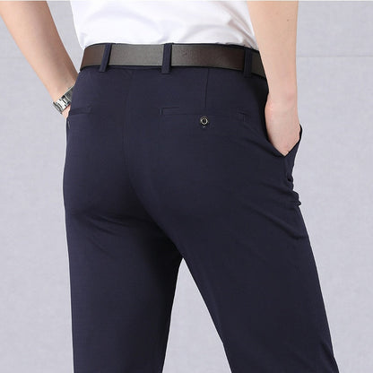 Slim Fit Stretch Pants - Professional style with a flexible fit