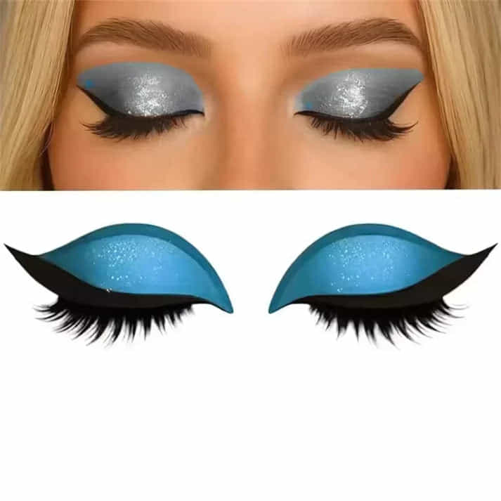Adesivi per Eyeliner Riutilizzabili - Look Glam Istantaneo in Secondi