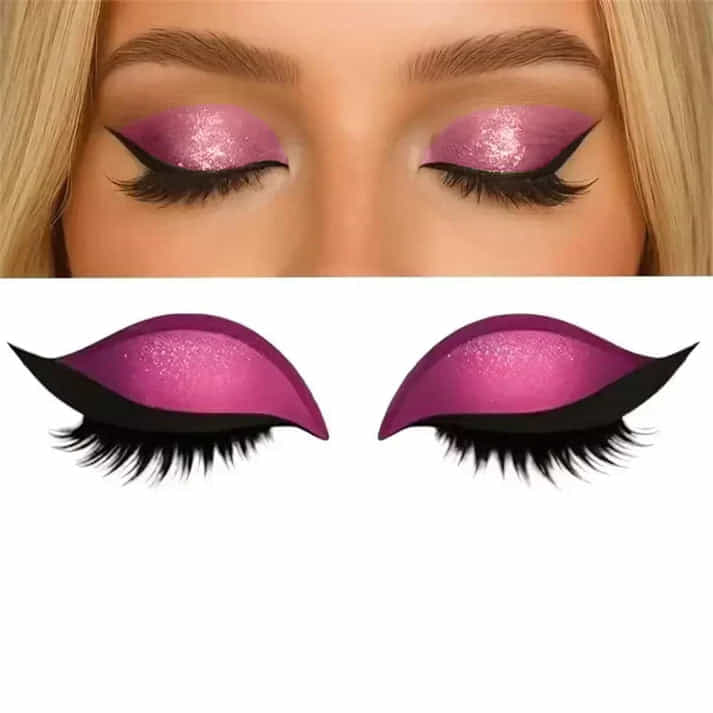 Adesivi per Eyeliner Riutilizzabili - Look Glam Istantaneo in Secondi