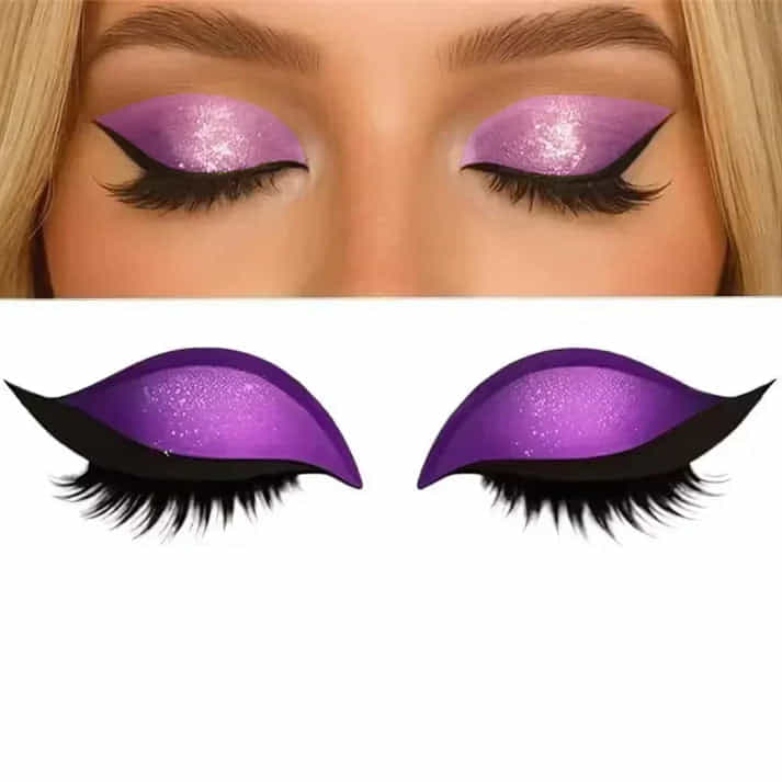 Adesivi per Eyeliner Riutilizzabili - Look Glam Istantaneo in Secondi