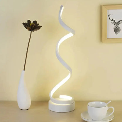 SpiralGlow™ - Sochařská LED lampa s nastavitelným jasem