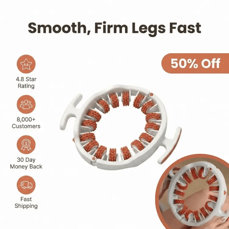 SmoothRoll™ - Réducteur de cellulite à 360 degrés