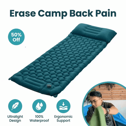 FlexBed™ - Ultralight and compact sleeping mat for every adventure