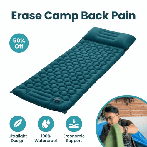 FlexBed™ - Ultralight and compact sleeping mat for every adventure