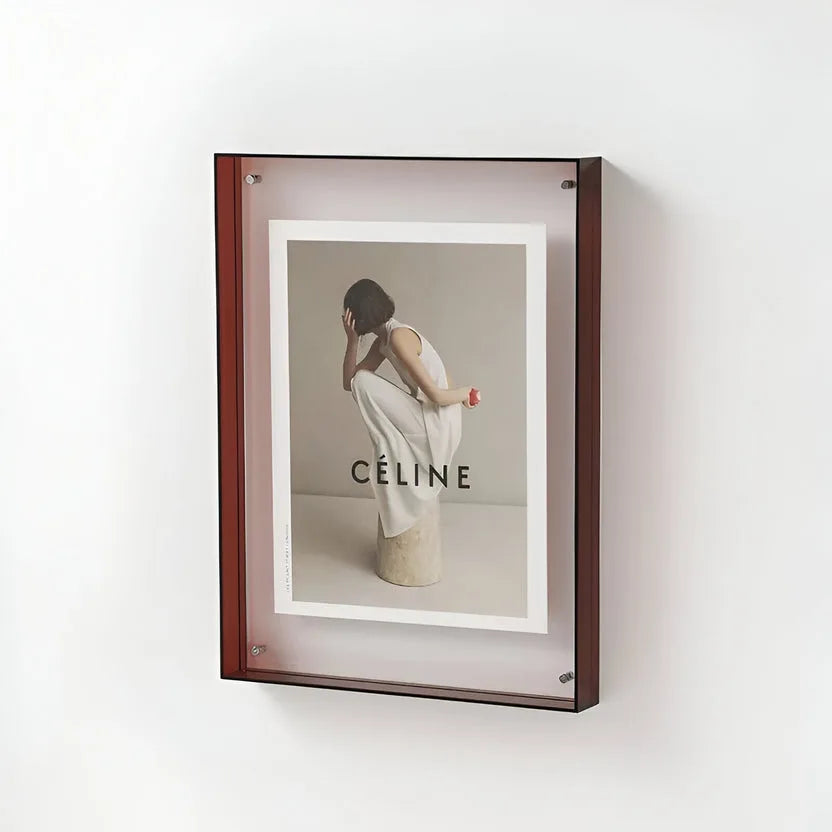 Clear Acrylic Picture Frame - Minimalist Wall Frame
