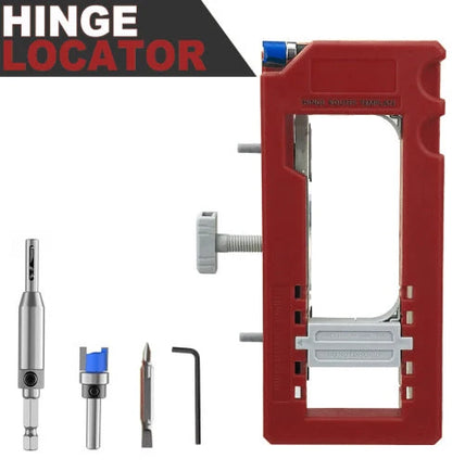 HingeGuide™ - Adjustable hinge routing template for perfect door installation