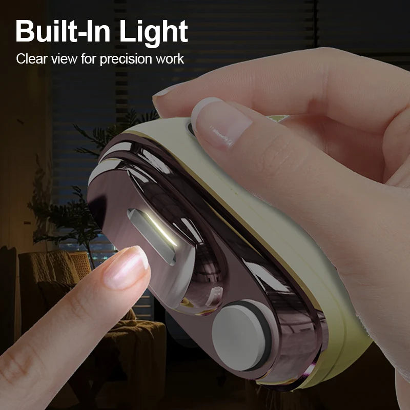 SmartTrim™ - 2-in-1 professional salon-quality nail clipper and polisher