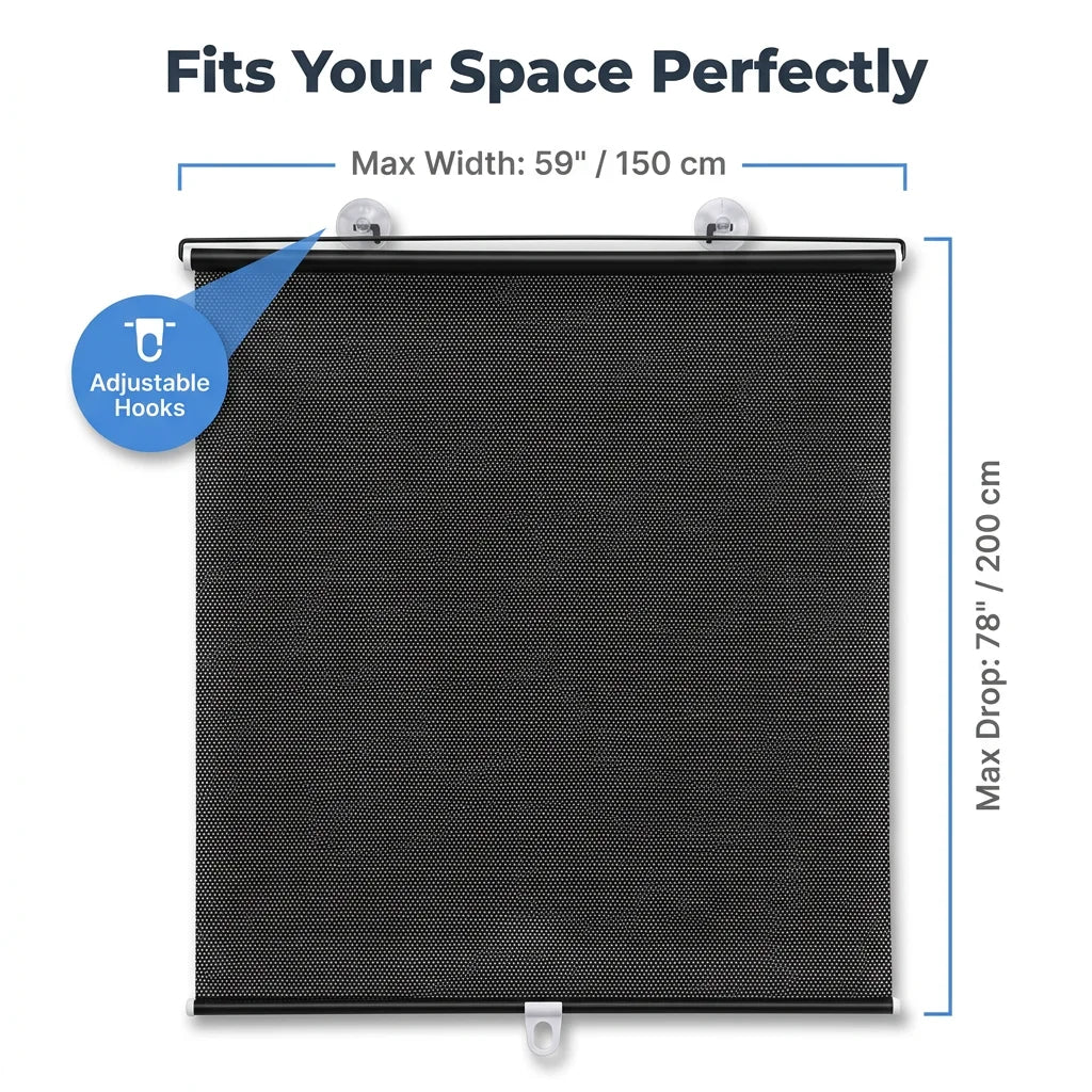 EasyShade™ - Instant heat reduction without drilling or damage