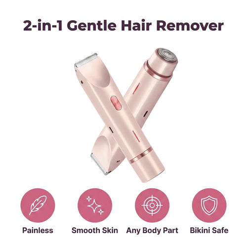 SoftShave™ - Rimuovi peli delicato 2-in-1