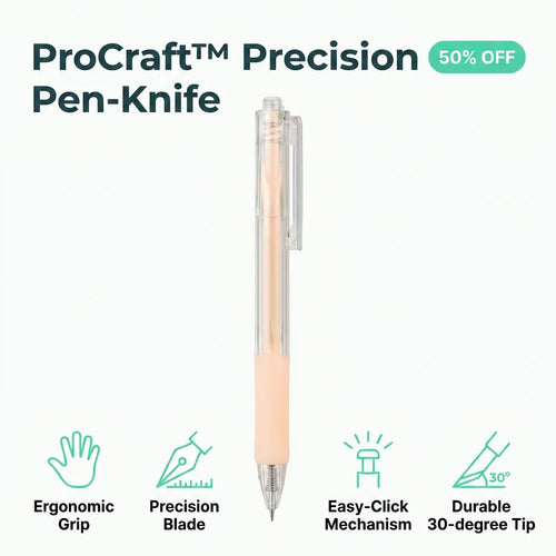 ProCraft™ - Corte Sem Esforço para Resultados Artísticos Impecáveis