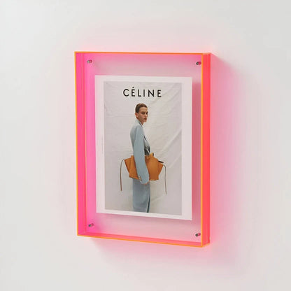Clear Acrylic Picture Frame - Minimalist Wall Frame