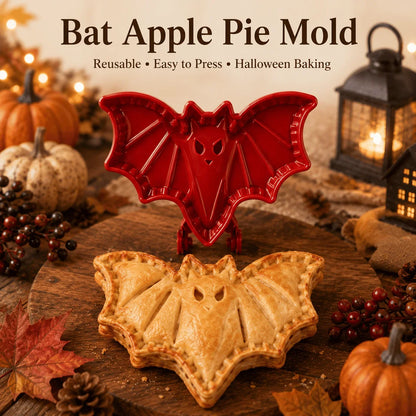 PiePress™ - 8 Piece Halloween Mini Pie Mold Set for Spooky Baking