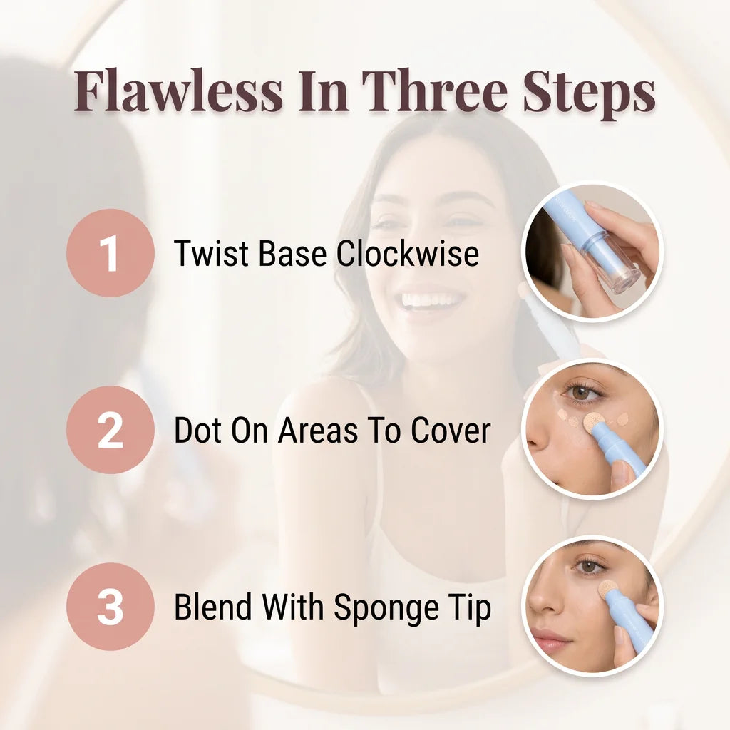 SoftPuff™ - Smoothing 2 in 1 Eye Concealer and Foundation