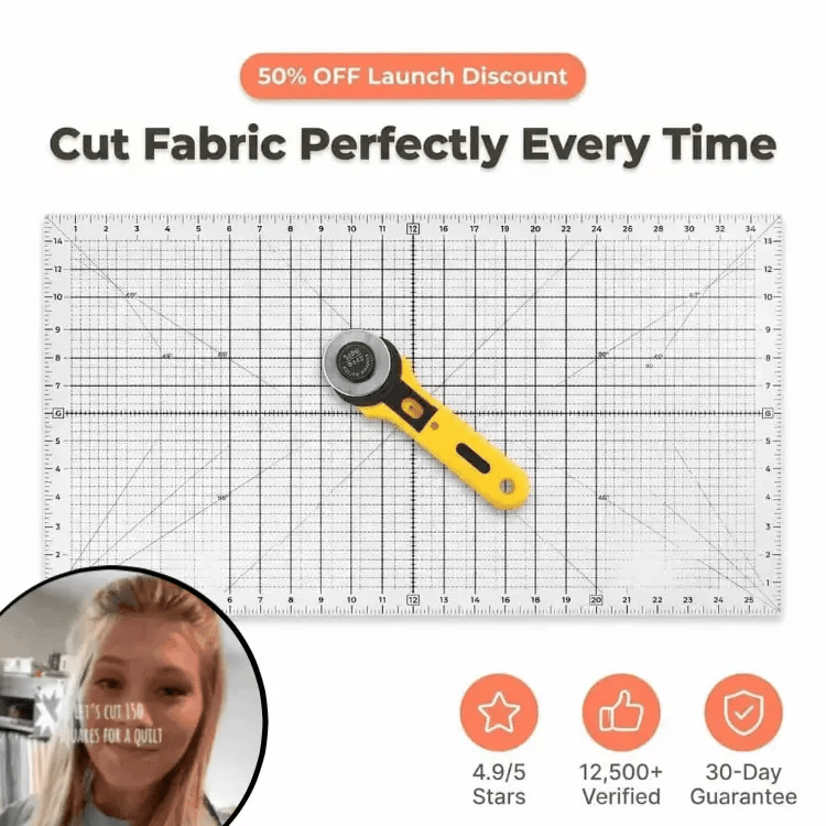 QuickCut™ - Precision Fabric Cutting in Seconds